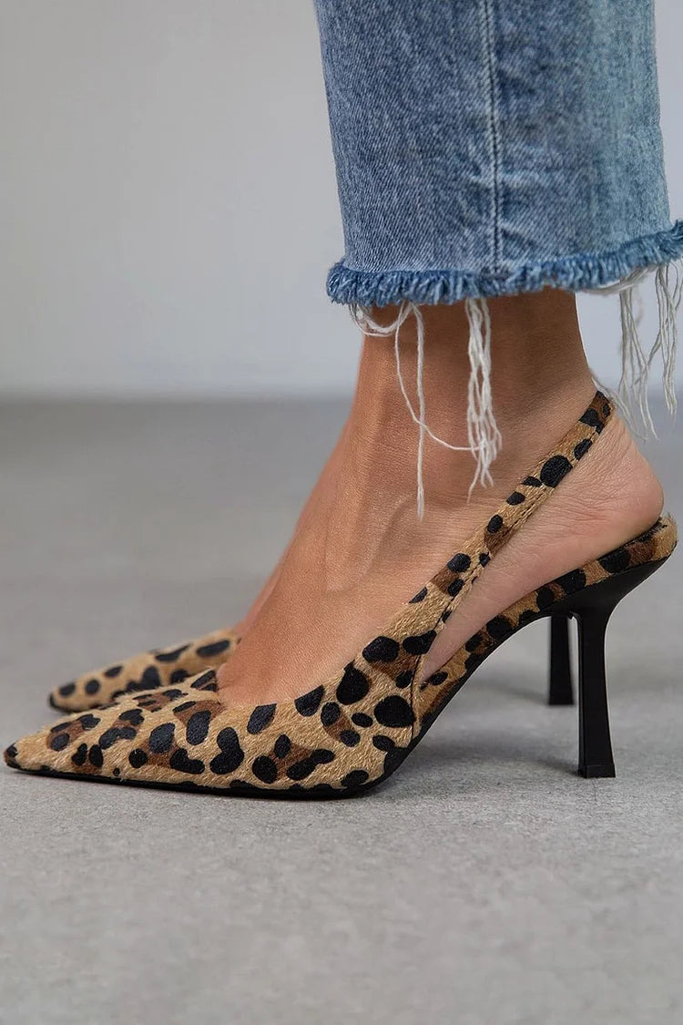 LEONORA | Élégant décolleté animalier pour un style audacieux