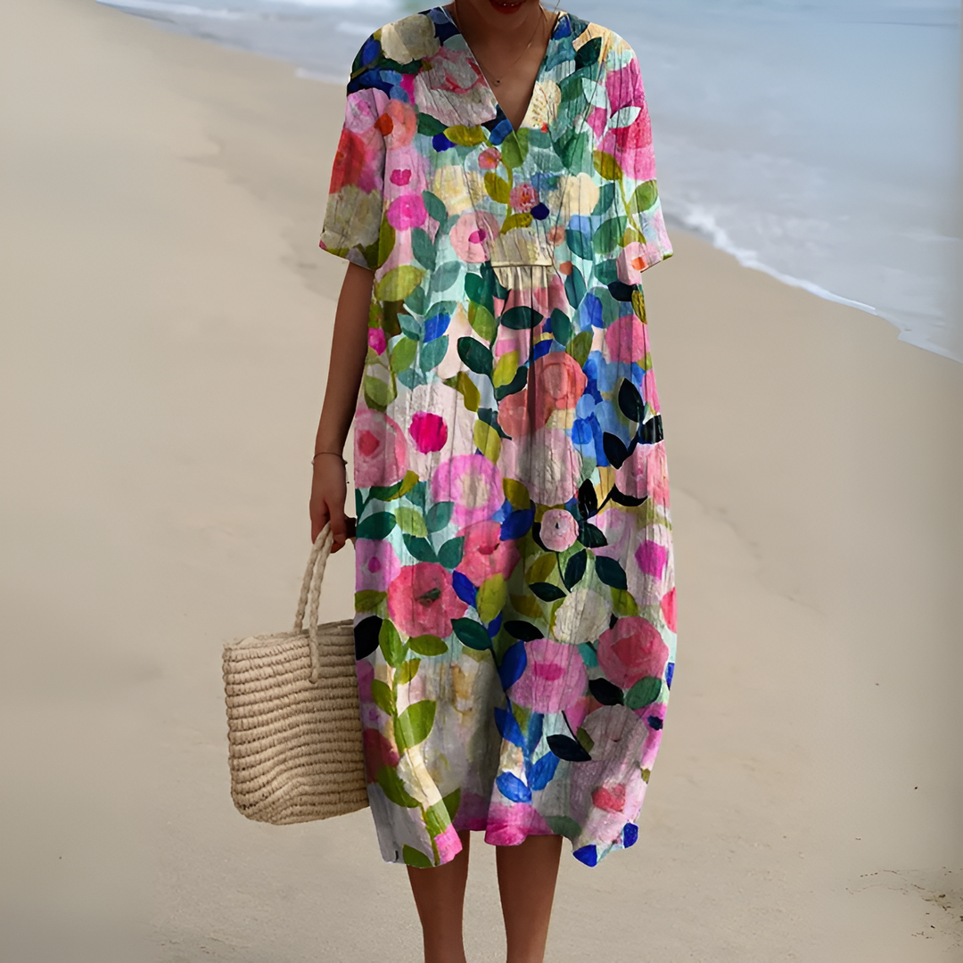 Noara™ | Abito stampato Summer Breeze