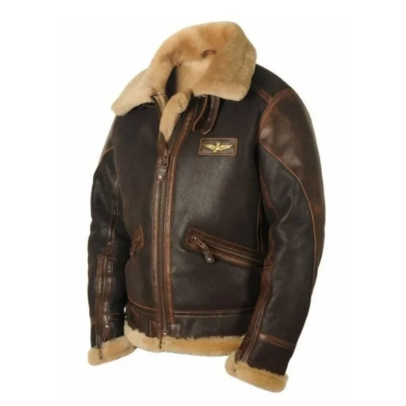 Maverick | Giacca in pelle premium riscaldante