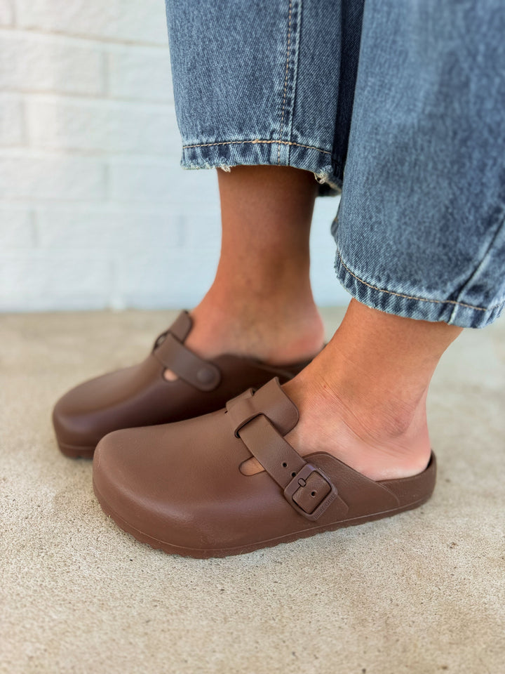 Zoccolo Birkenstock Boston EVA - Roast