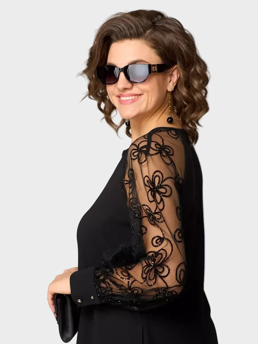 Celina - vestito midi classico per occasioni speciali