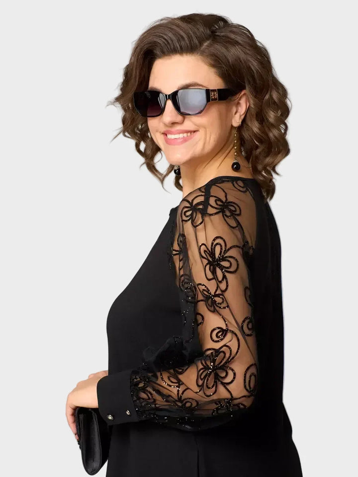 Celina - vestito midi classico per occasioni speciali