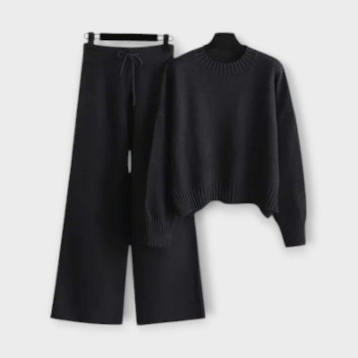 Evie - Completo casual ricamato