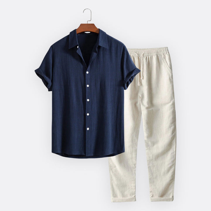 Flynn - Completo in lino da uomo