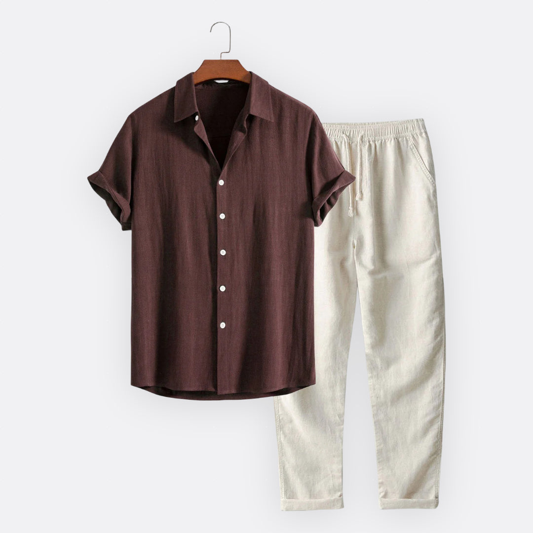 Flynn - Completo in lino da uomo