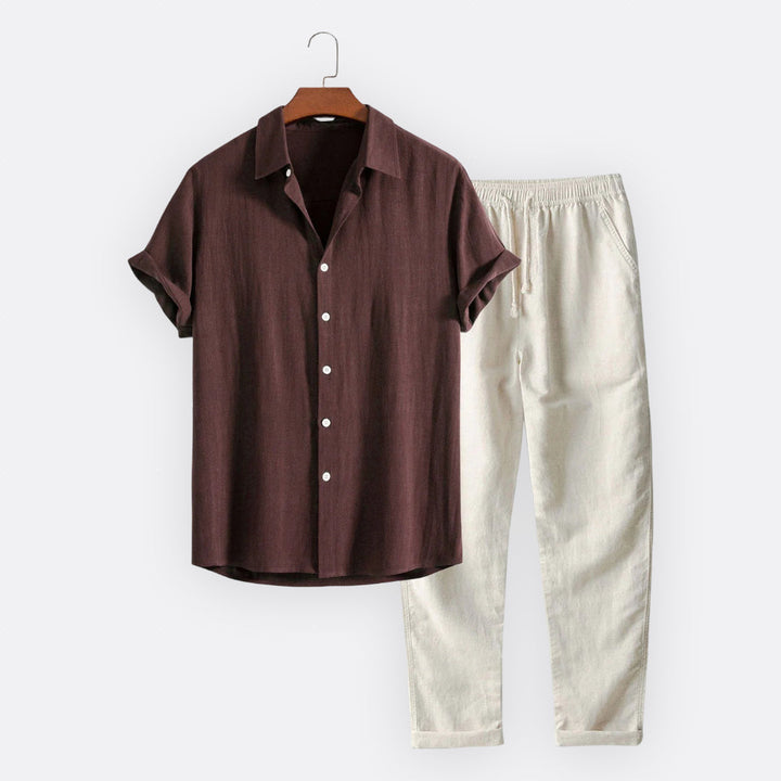 Flynn - Completo in lino da uomo