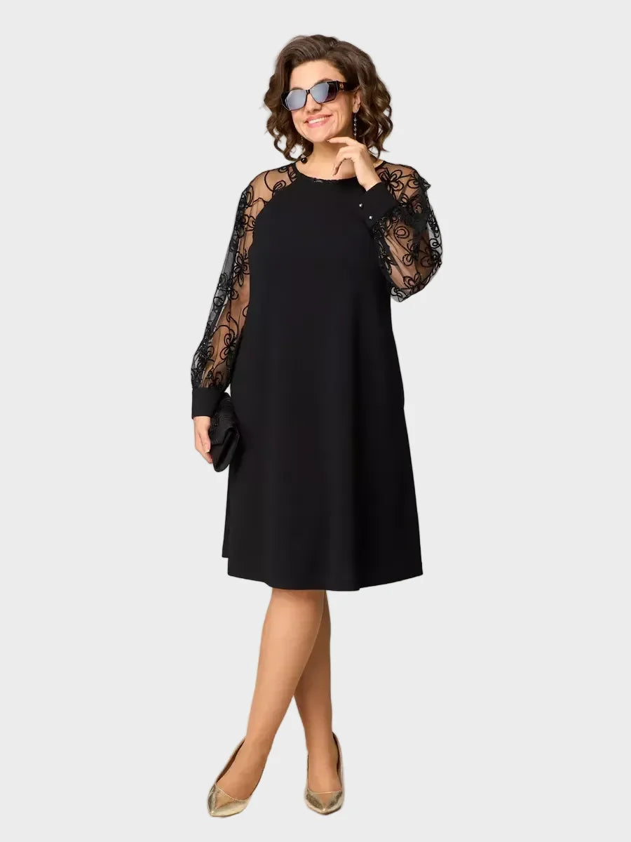 Celina - vestito midi classico per occasioni speciali