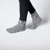Calze Birkenstock in cotone fiammato da donna - Blu Bianco