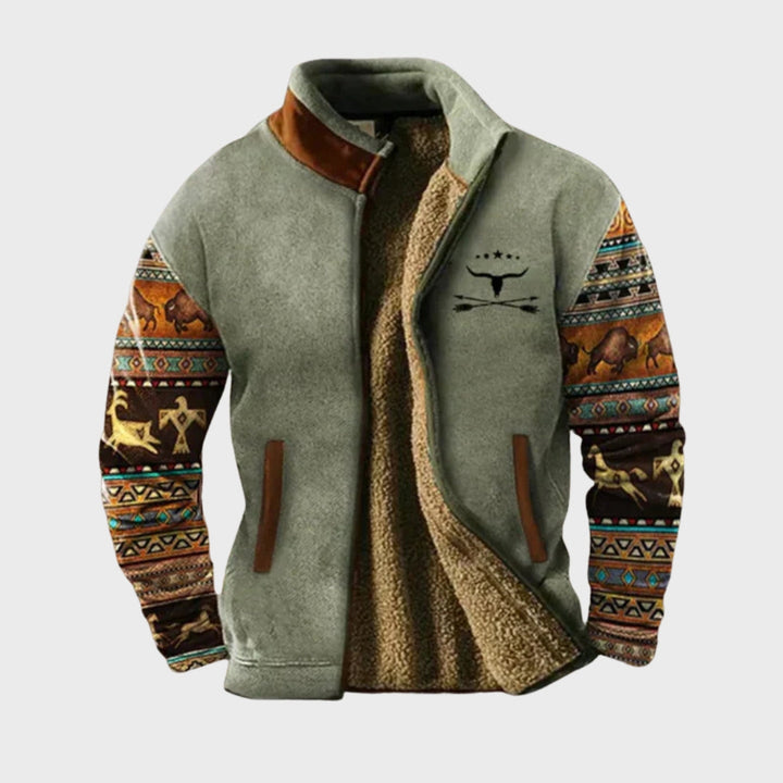 James - Gilet in pile outdoor