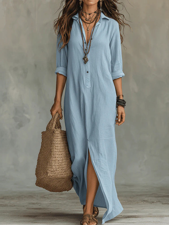 WILLOW | Maxi abito effortless Silhouette valorizzante Versatile per tutti i giorni