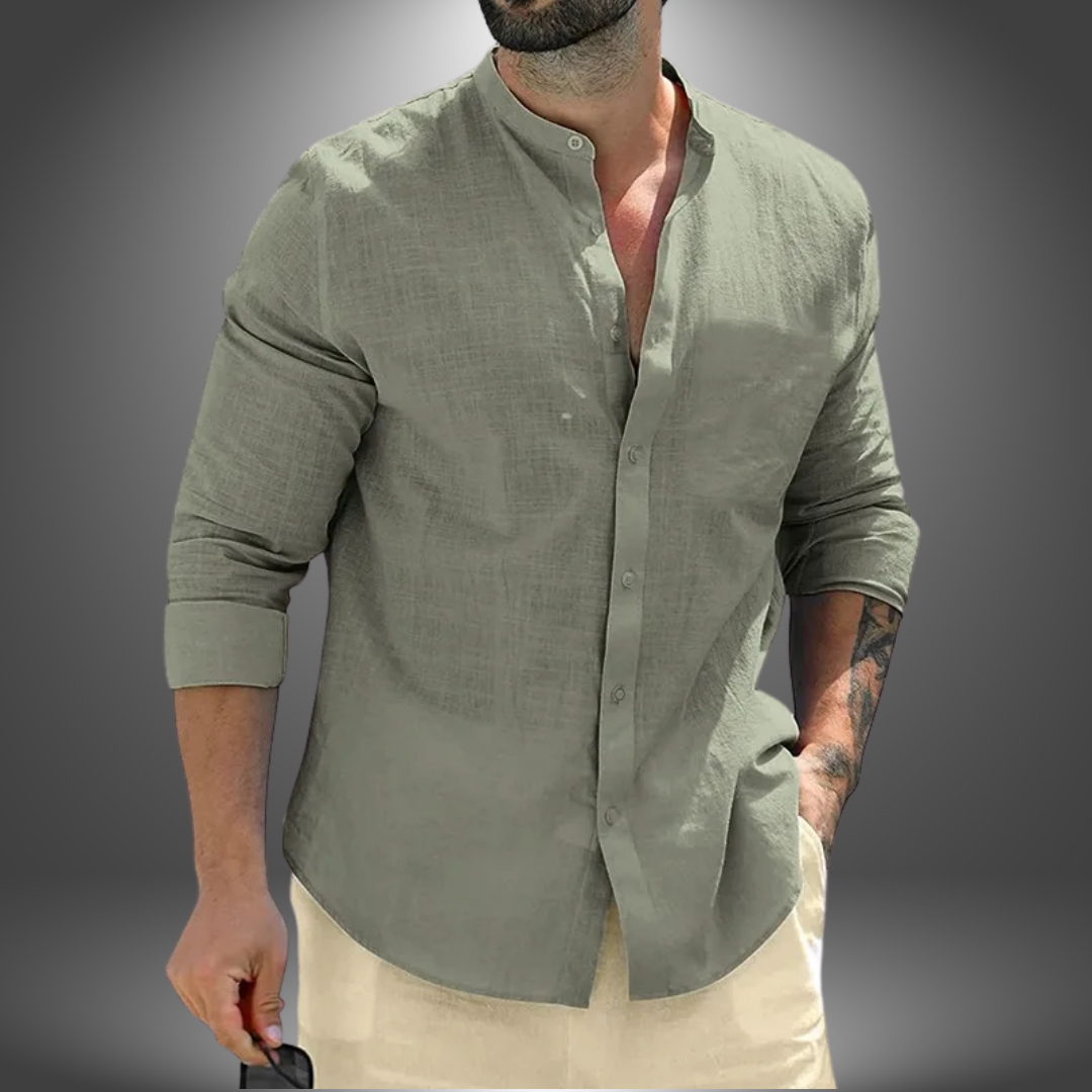 Jack | Camicia Artigianale a Maniche lunghe