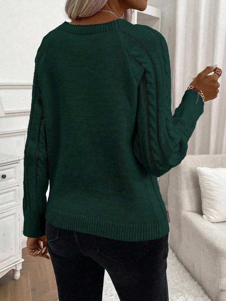 Poppy - Maglione in maglia con bottoni