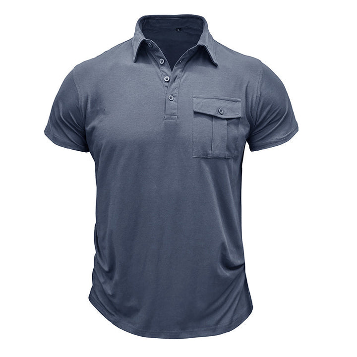 Jude - Camicia in cotone con taschino