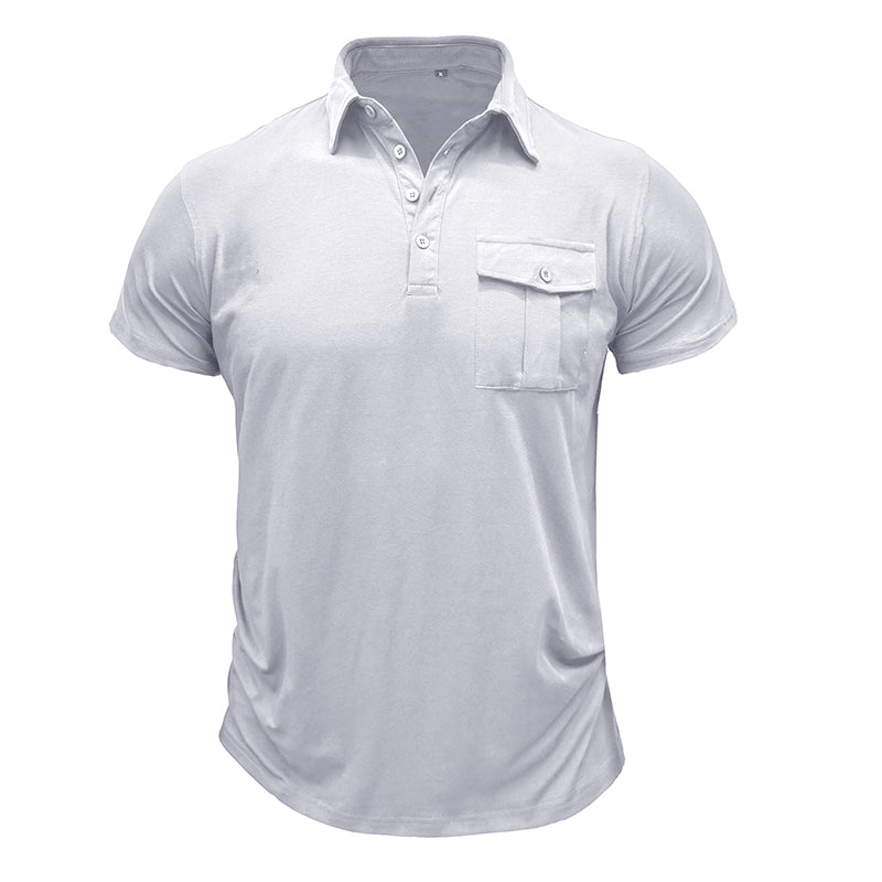 Jude - Camicia in cotone con taschino