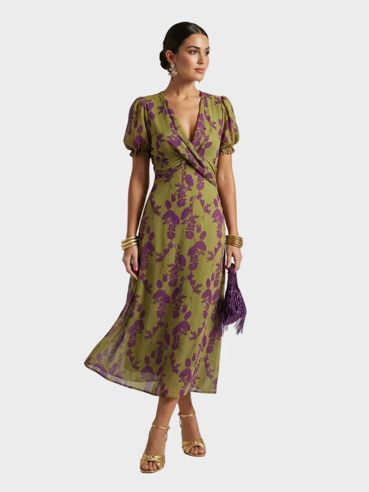 Natalia - Floral Midi Dress