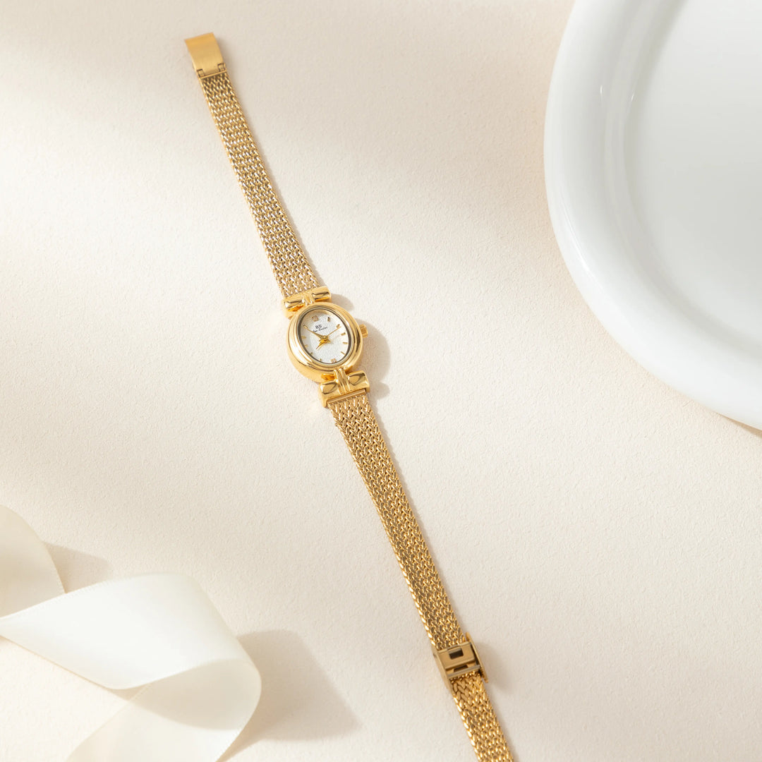 Isla - Orologio vintage ovale