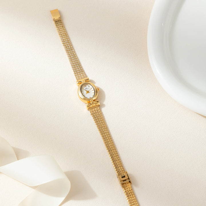 Isla - Orologio vintage ovale