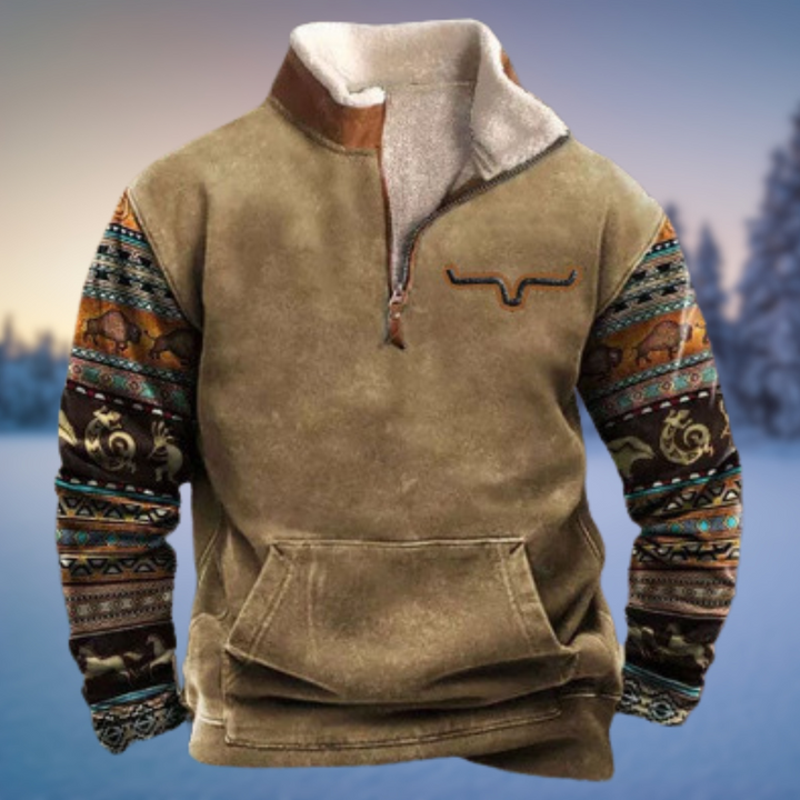 Zachary - Felpa con cappuccio casual morbida