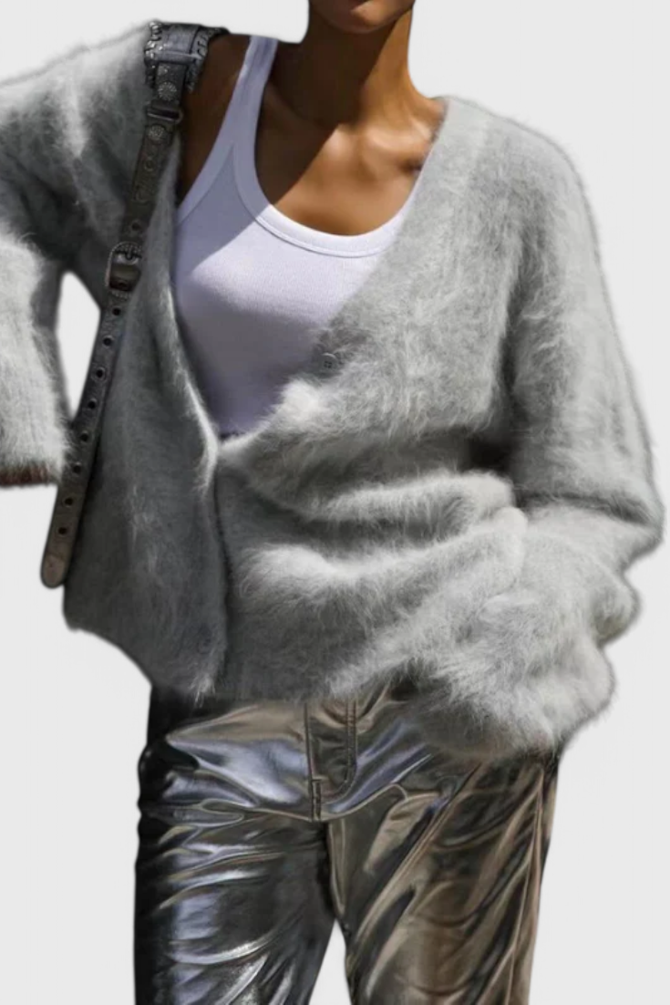 Cardigan Daniela in misto cashmere