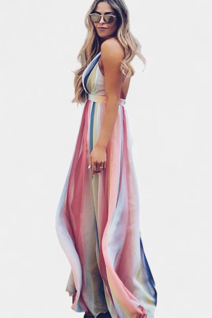 Gretchen | Vestito a righe