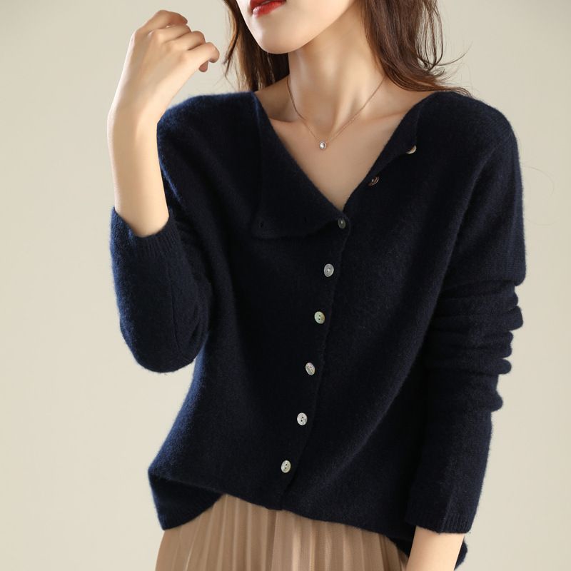 Elegante giacca invernale in lana