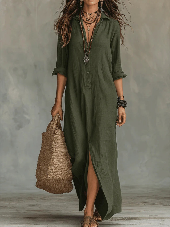 WILLOW | Maxi abito effortless Silhouette valorizzante Versatile per tutti i giorni