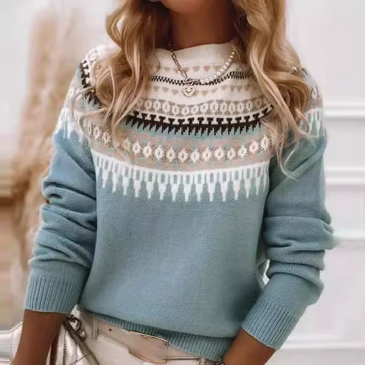 Maglione caldo e confortevole lavorato a maglia