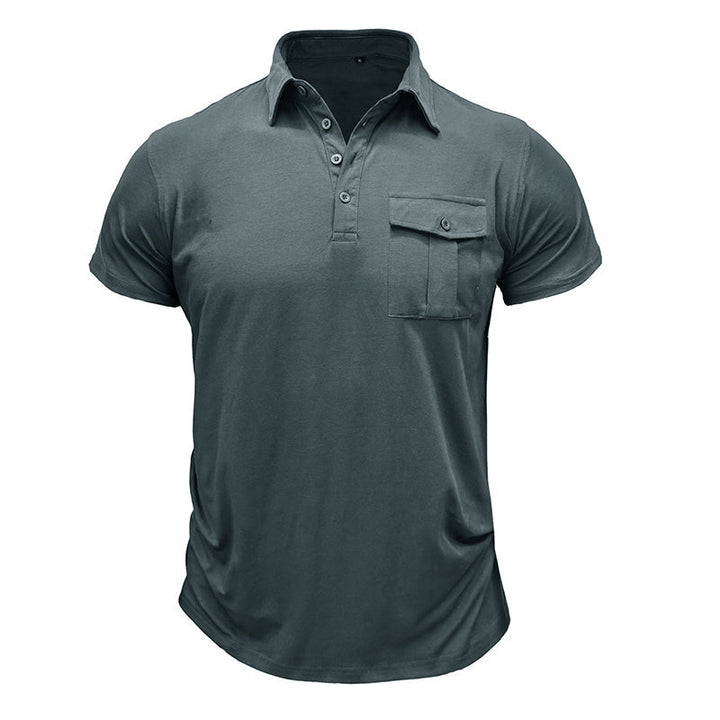 Jude - Camicia in cotone con taschino