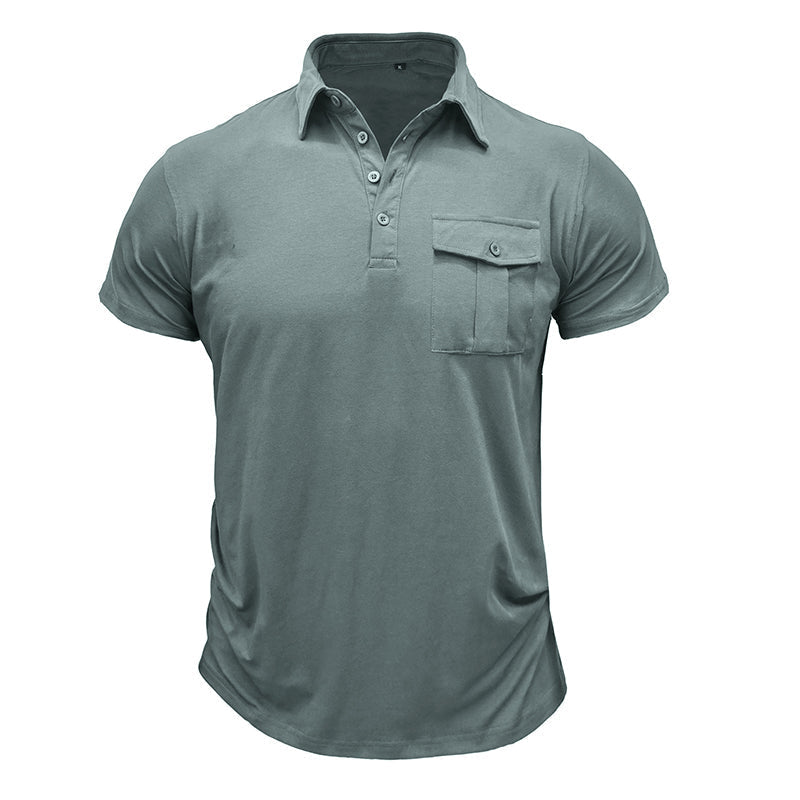 Jude - Camicia in cotone con taschino