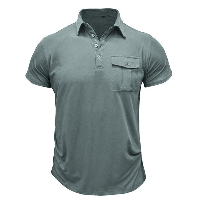 Jude - Camicia in cotone con taschino