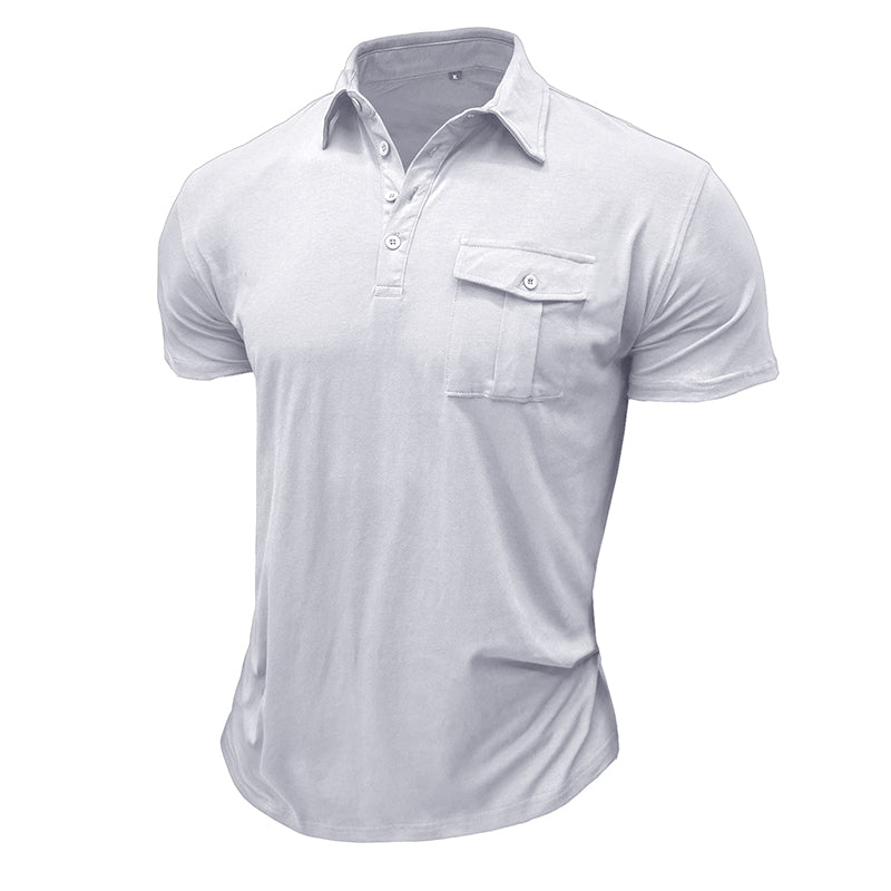 Jude - Camicia in cotone con taschino