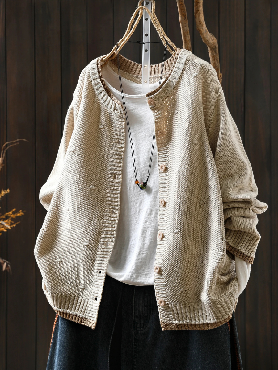 Annabelle - Cardigan in maglia lavorata