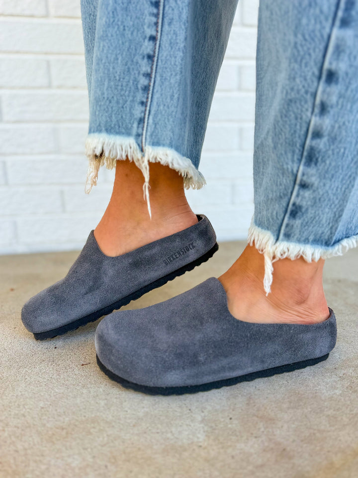 Birkenstock Amsterdam Wrapped Clog - Charcoal