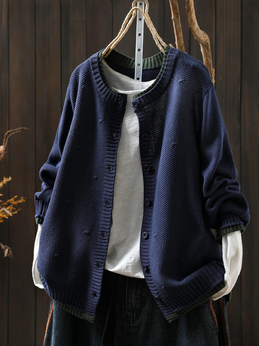 Annabelle - Cardigan in maglia lavorata