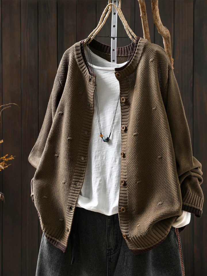 Annabelle - Cardigan in maglia lavorata