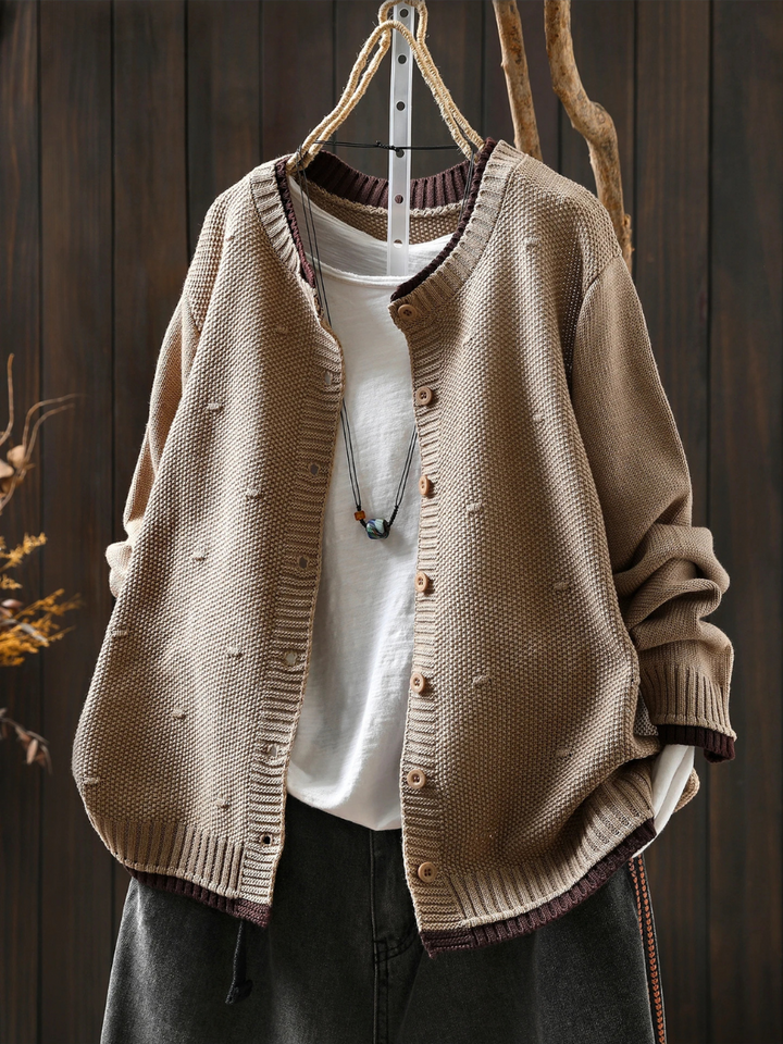 Annabelle - Cardigan in maglia lavorata