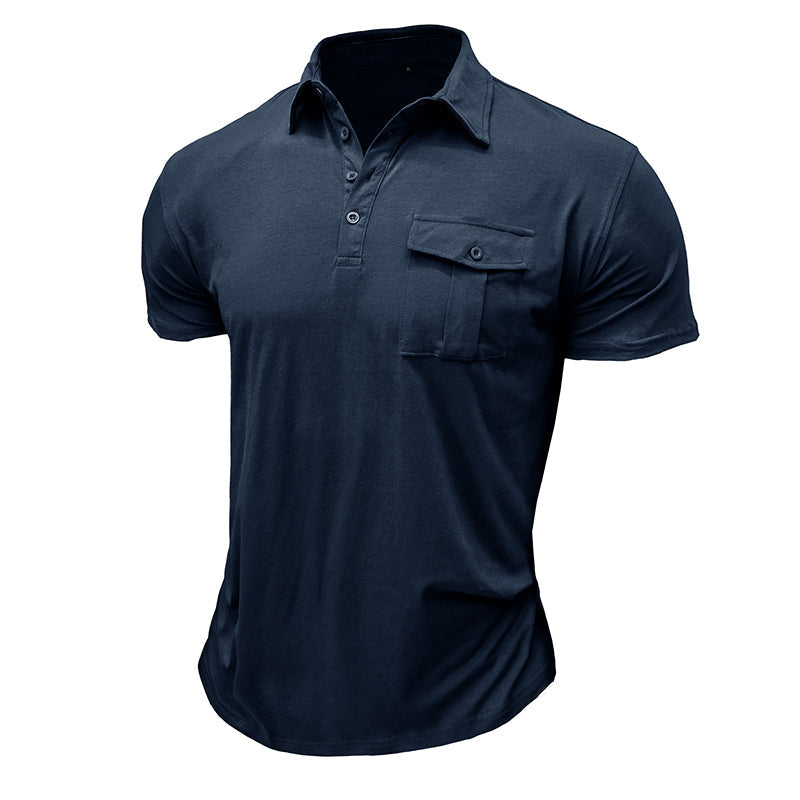 Jude - Camicia in cotone con taschino
