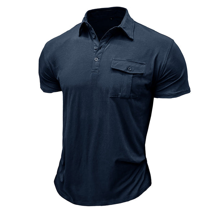Jude - Camicia in cotone con taschino