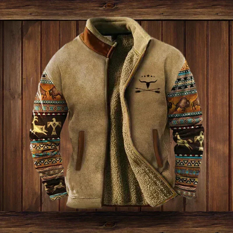 James - Gilet in pile outdoor