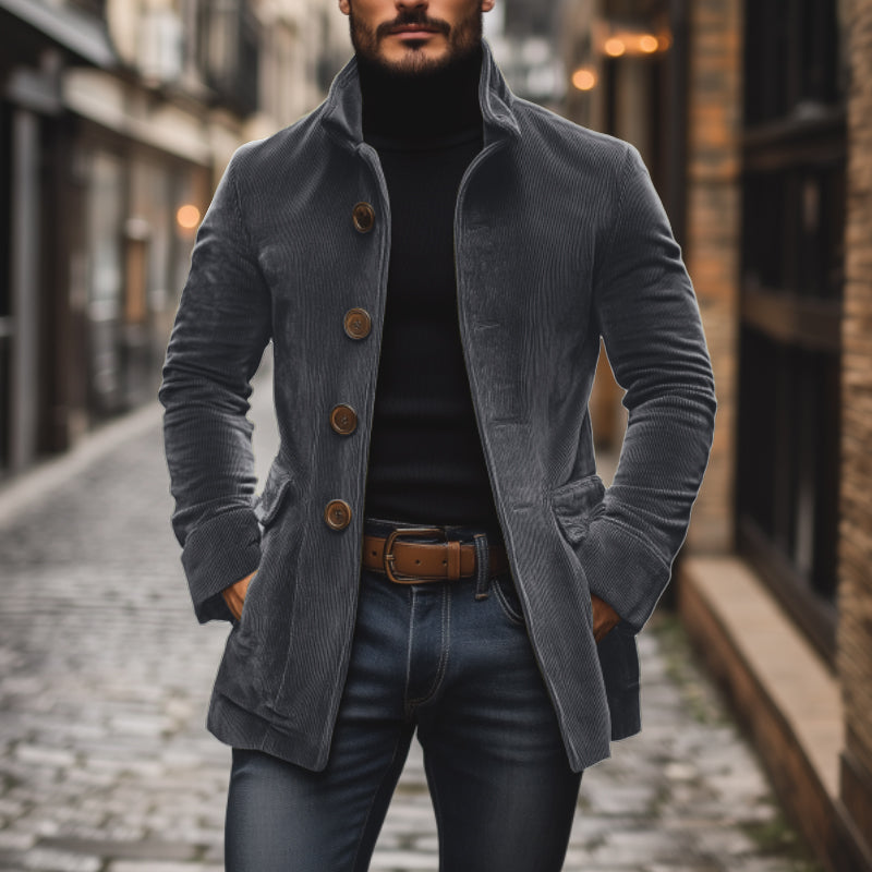 Cappotto in Velluto Vintage