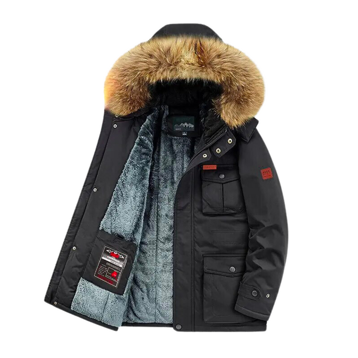 Giacca Parka antivento e antipioggia