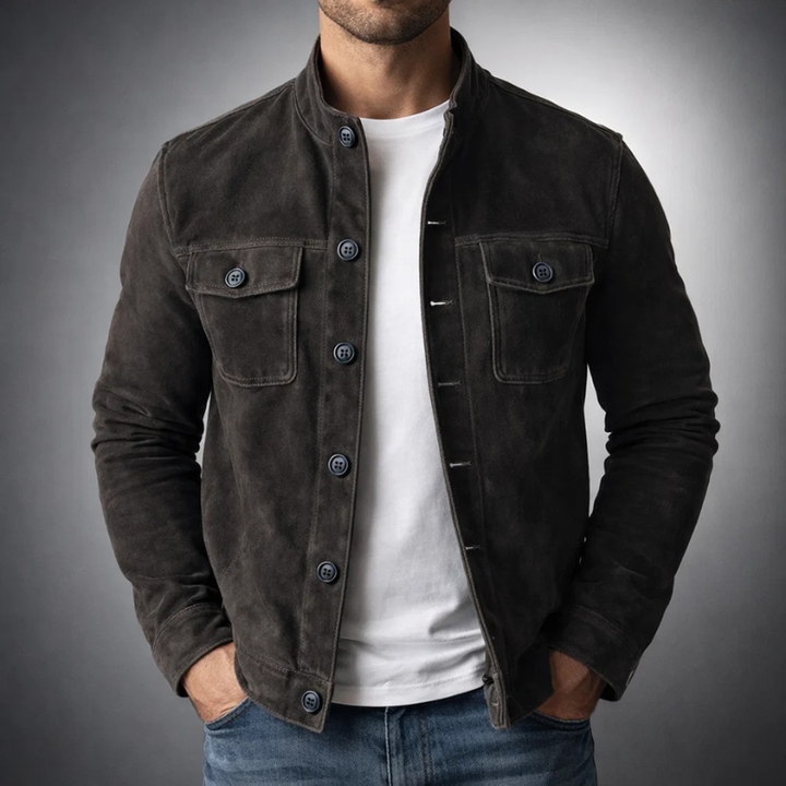 Andreas - Camicia giacca con tocco morbido
