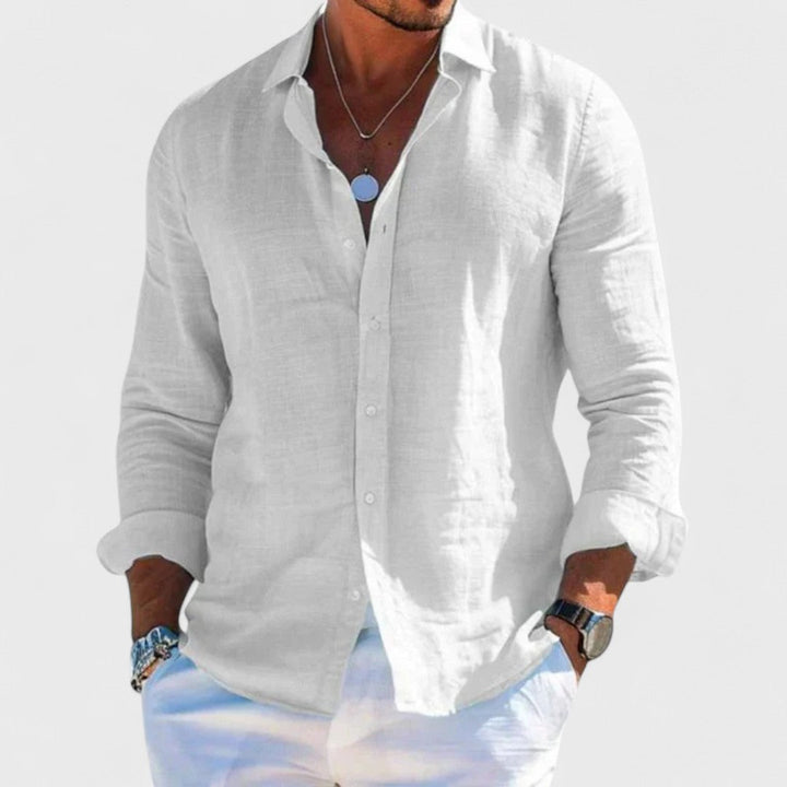 Miravo | Camicia in Lino Artigianale da Uomo