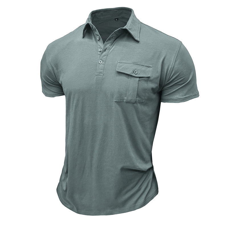 Jude - Camicia in cotone con taschino