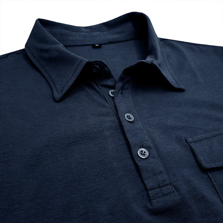 Jude - Camicia in cotone con taschino