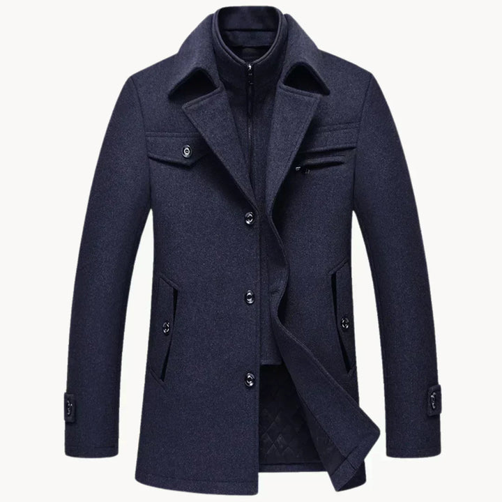 Cappotto in misto lana senza tempo