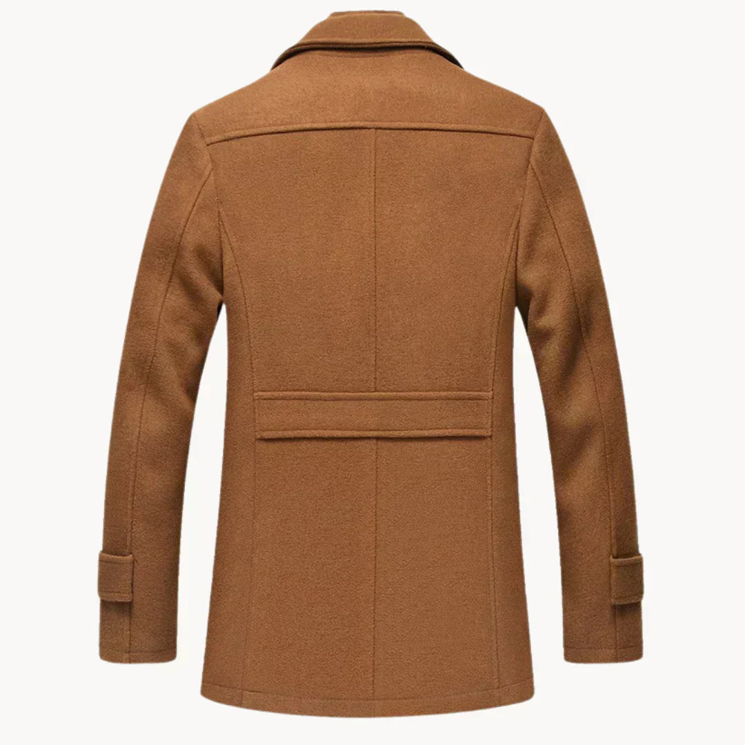 Cappotto in misto lana senza tempo