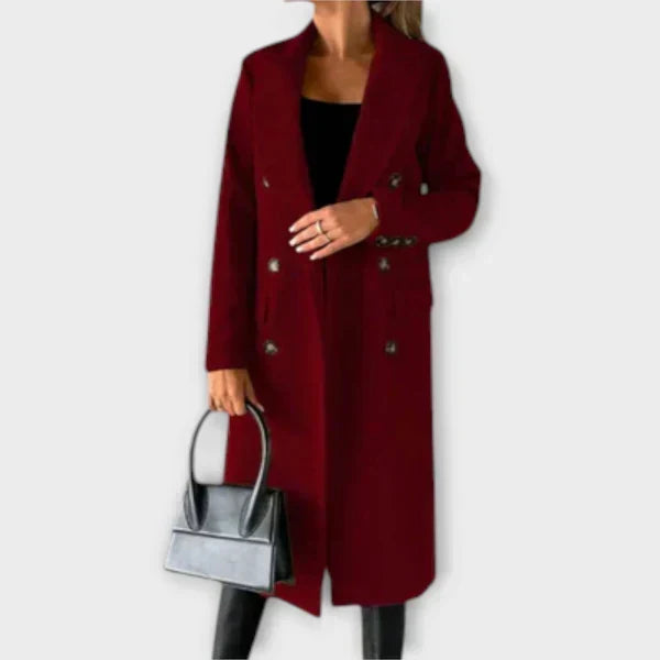 Edith - Cappotto in maglia elegante