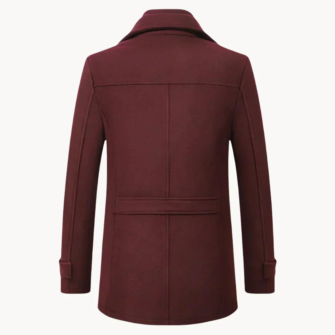 Cappotto in misto lana senza tempo