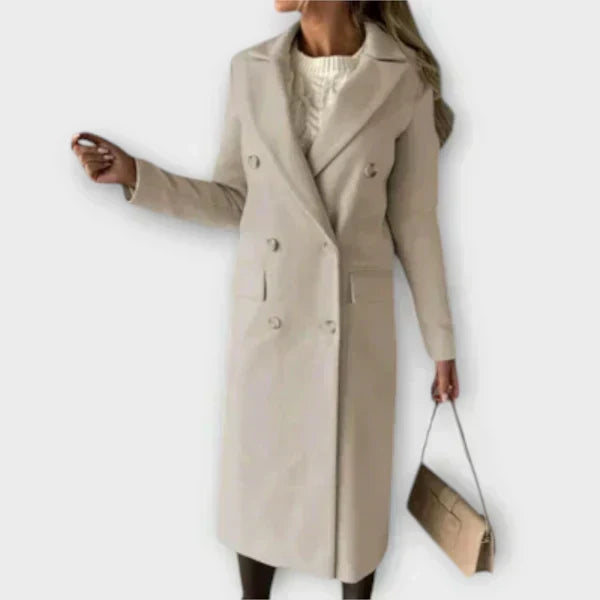 Edith - Cappotto in maglia elegante